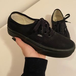 Black Vans - Brand New, Never Worn
